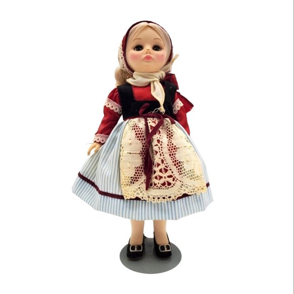 Vintage Effanbee #1127 AUSTRIA Collectible 10 Inch Doll (Opened) European Themed - Picture 1 of 11
